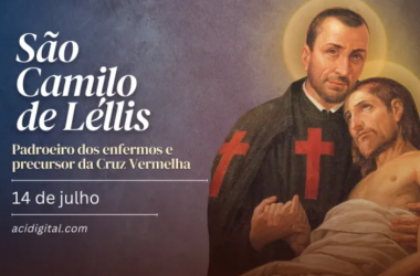 Hoje é a festa de são Camilo de Léllis, padroeiro dos enfermos e precursor da Cruz Vermelha