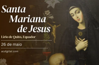 Hoje é dia de santa Mariana de Jesus, o lírio de Quito