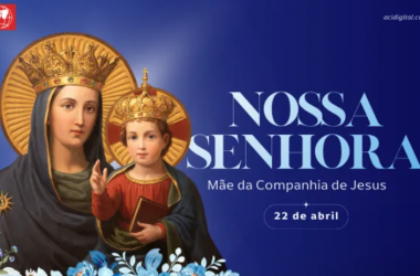 Hoje é celebrada a Nossa Senhora, Mãe da Companhia de Jesus