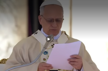 Leão XIV: o Senhor está vivo e permanece conosco