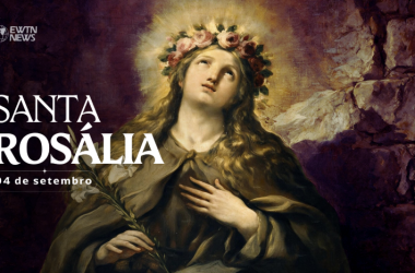 Hoje é celebrada santa Rosália, virgem e eremita