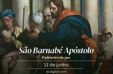 Hoje é celebrado são Barnabé Apóstolo, o Filho da Consolação