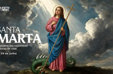 Hoje a Igreja Católica celebra santa Marta, padroeira das cozinheiras e donas de casa