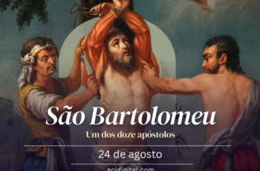 Hoje é dia de são Bartolomeu, um dos doze apóstolos
