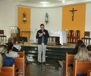 Encontro com as famílias dos Catequizandos