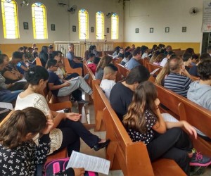 Encontro com as famílias dos Catequizandos